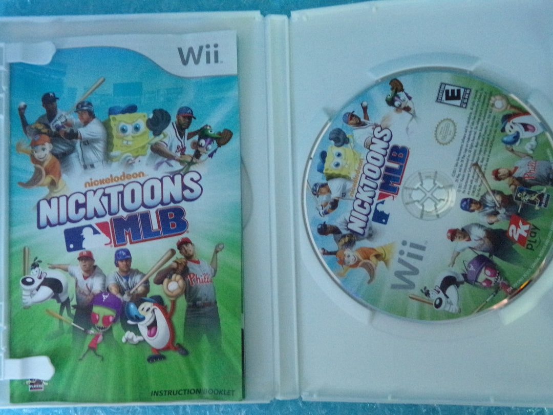 Nicktoons MLB Wii Used