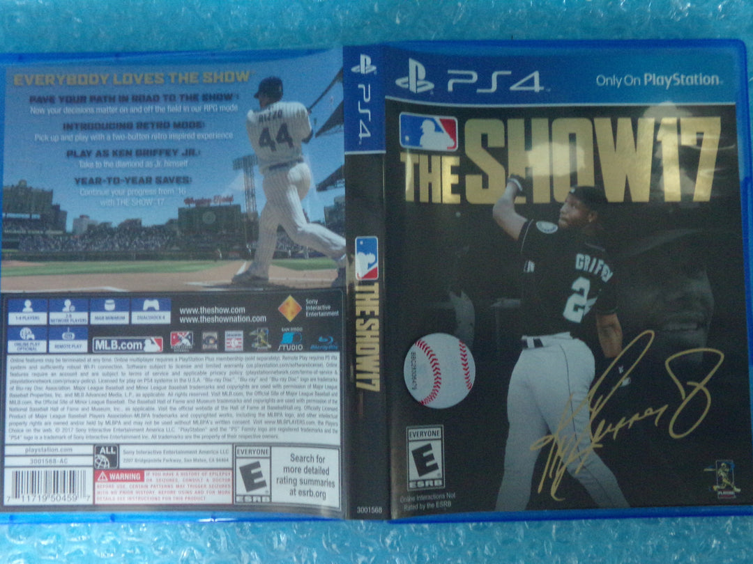 MLB The Show 17 Playstation 4 PS4 Used