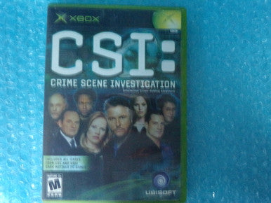 CSI: Crime Scene Investigation Original Xbox Used