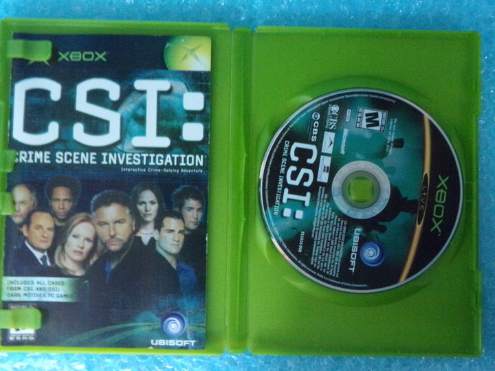 CSI: Crime Scene Investigation Original Xbox Used