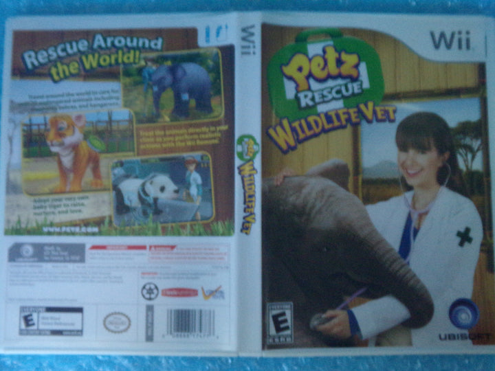 Petz Rescue: Wildlife Vet Wii Used