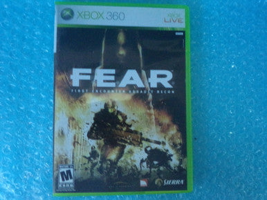 F.E.A.R First Encounter Assault Recon Xbox 360 Used