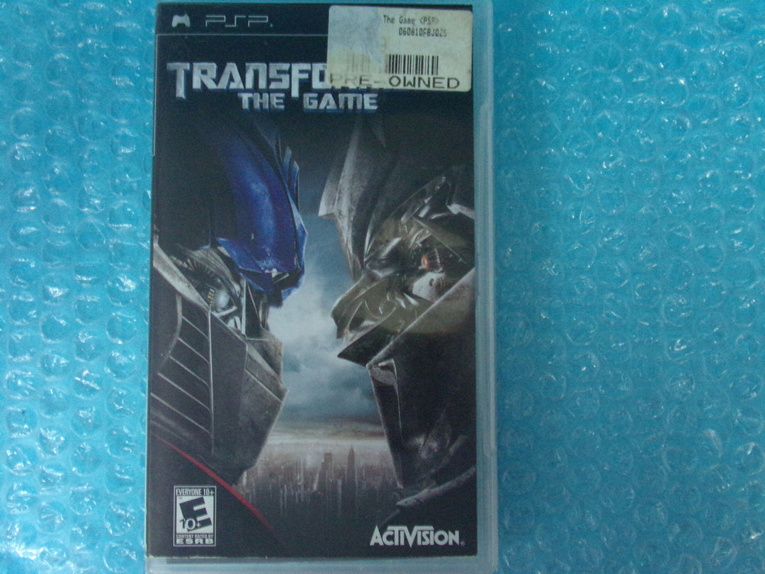Transformers: The Game Playstation Portable PSP