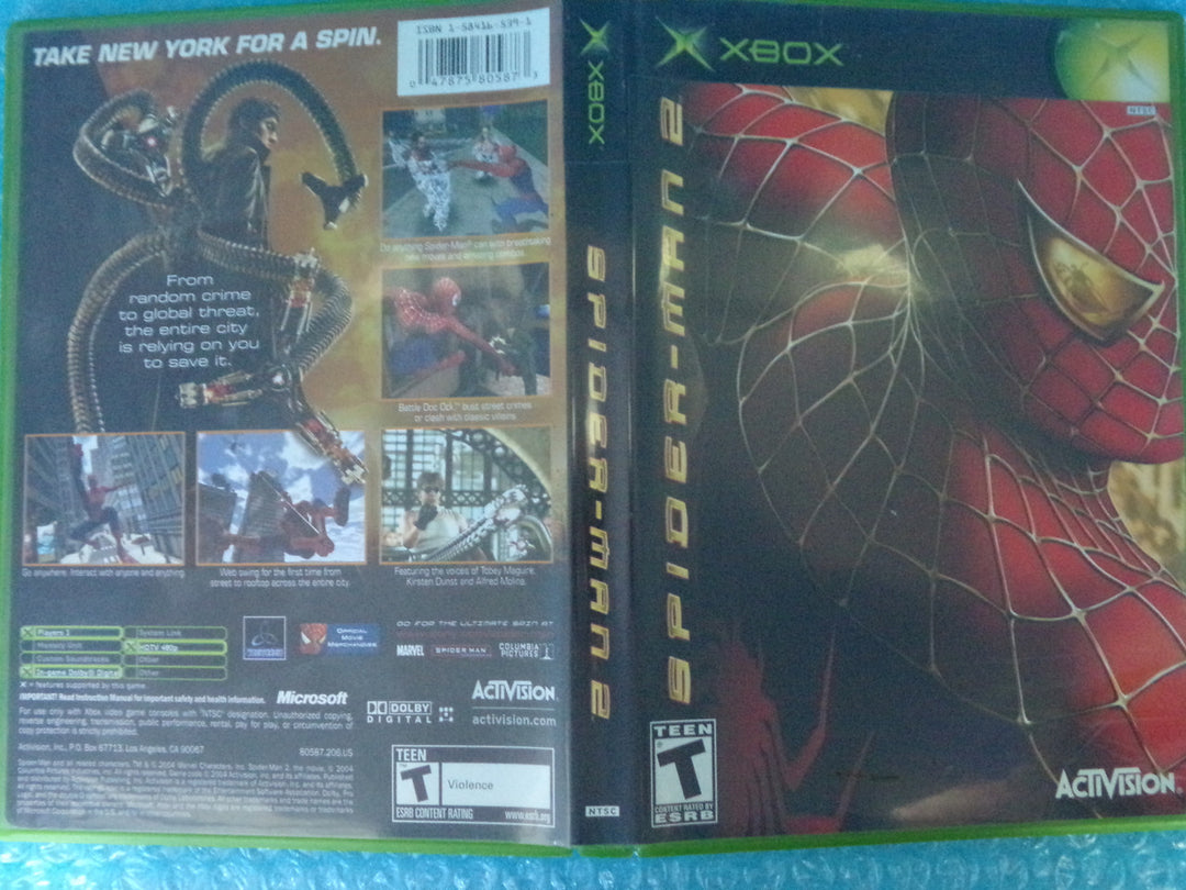 Spider-Man 2 Original Xbox Used