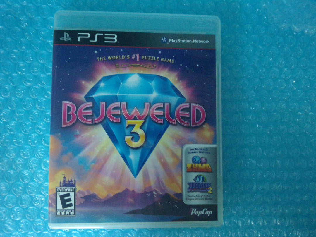 Bejeweled 3 Playstation 3 PS3 Used