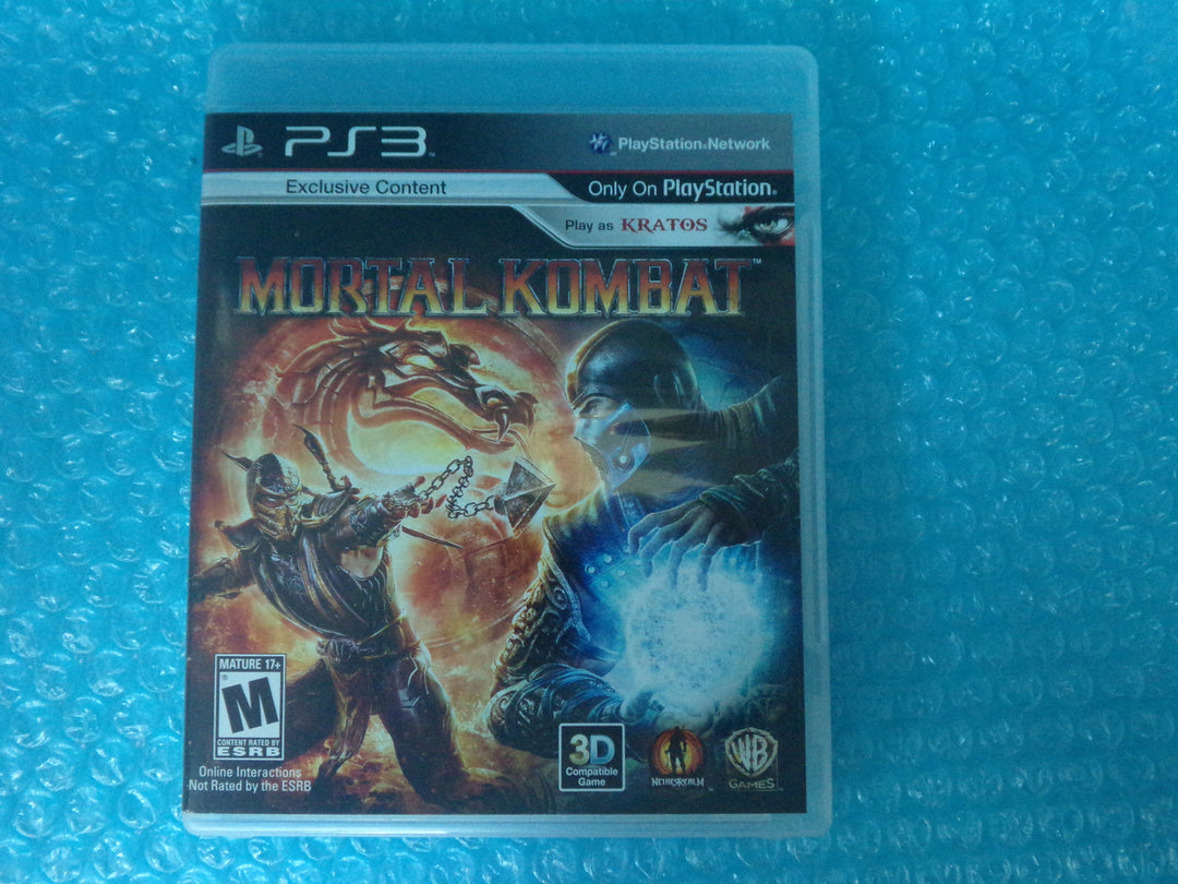 Mortal Kombat Playstation 3 PS3 Used