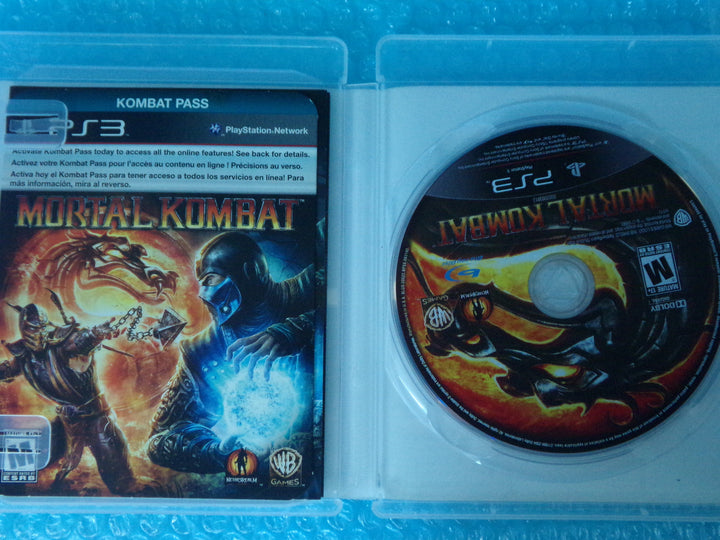 Mortal Kombat Playstation 3 PS3 Used