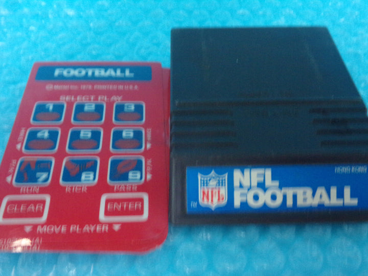 NFL Football Intellivision Used