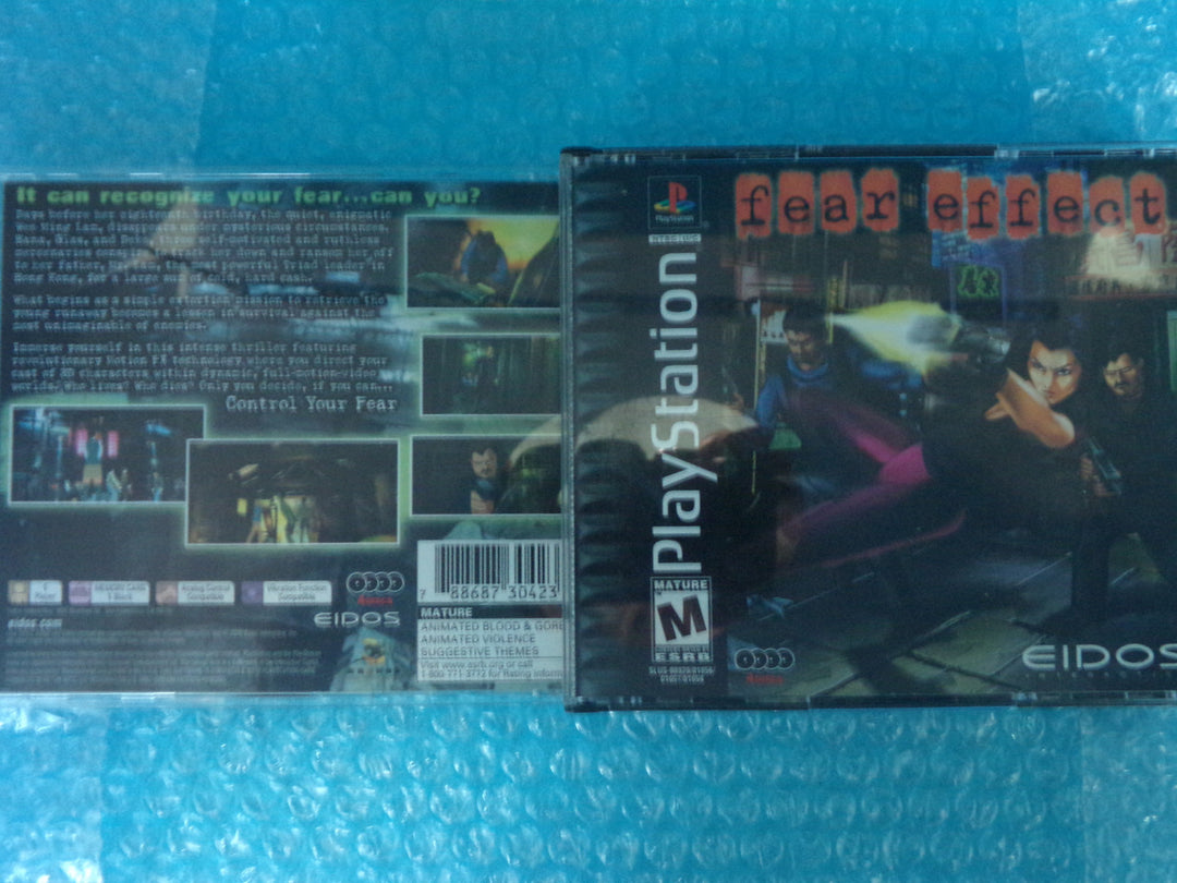 Fear Effect Playstation PS1 Used