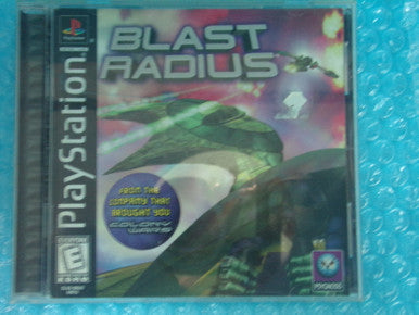 Blast Radius Playstation PS1 Used