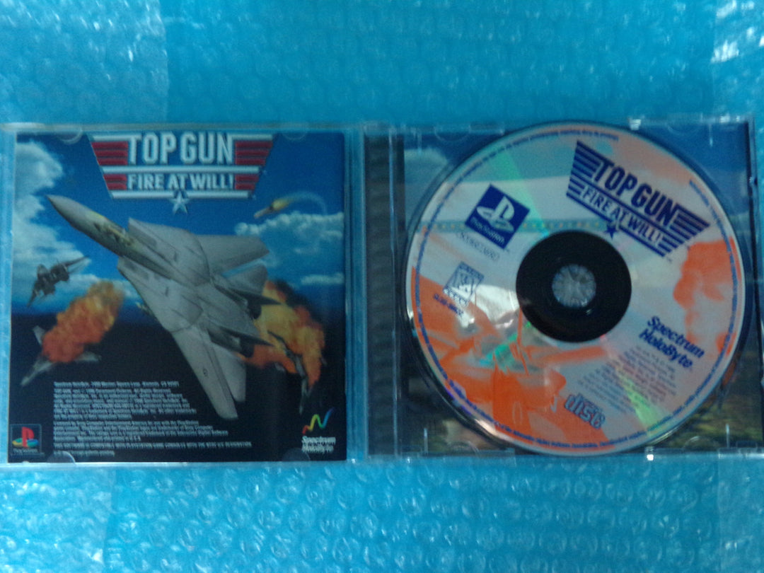 Top Gun: Fire At Will Playstation PS1 Used