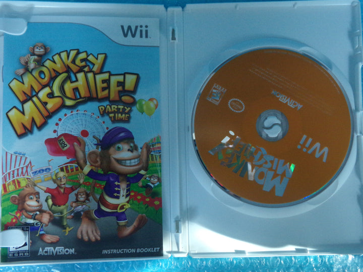 Monkey Mischief! Party Time Wii Used