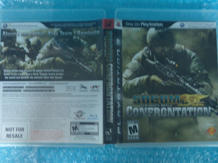 SOCOM: US Navy SEALs Confrontation Playstation 3 PS3 Used
