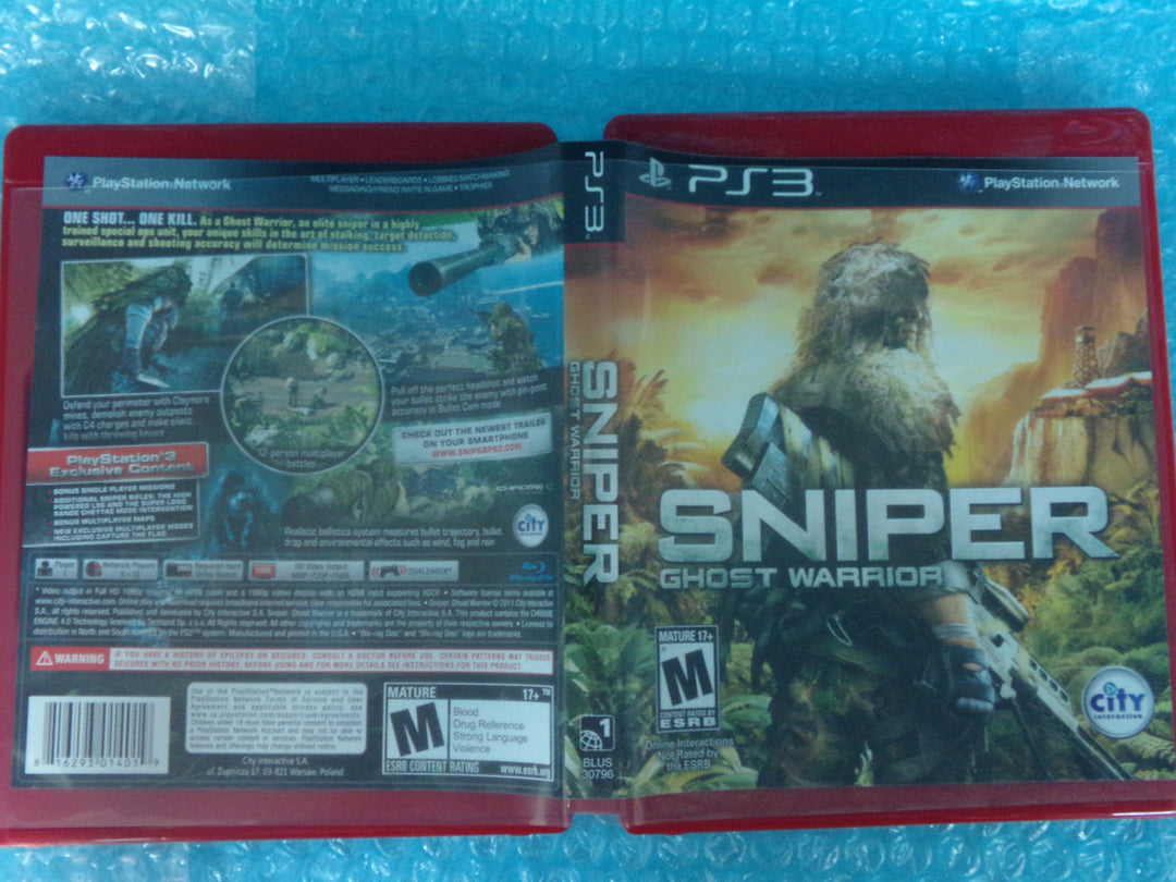 Sniper: Ghost Warrior Playstation 3 PS3 Used