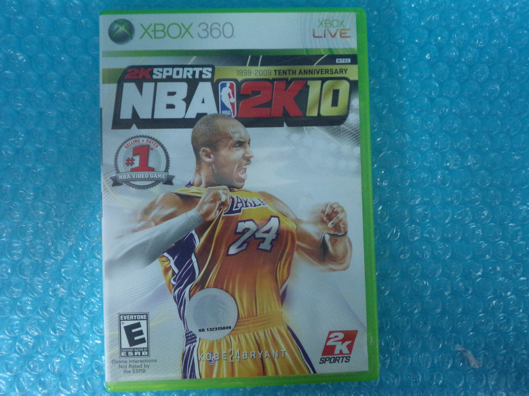 NBA 2K10 Xbox 360 Used