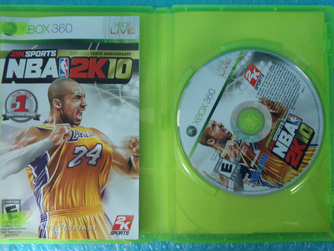 NBA 2K10 Xbox 360 Used