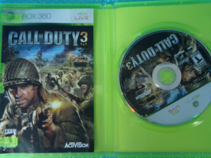 Call of Duty 3 Xbox 360 Used
