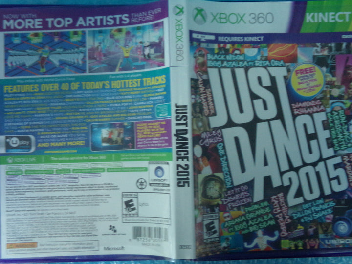 Just Dance 2015 Xbox 360 Kinect Used