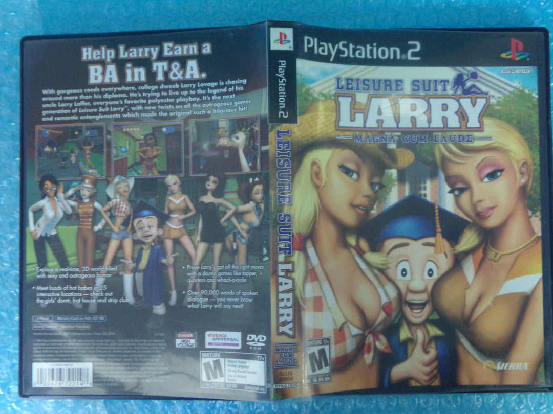 Leisure Suit Larry: Magna Cum Laude Playstation 2 PS2 Used