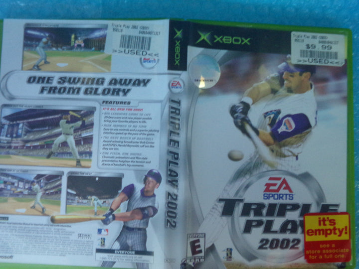 Triple Play 2002 Original Xbox Used