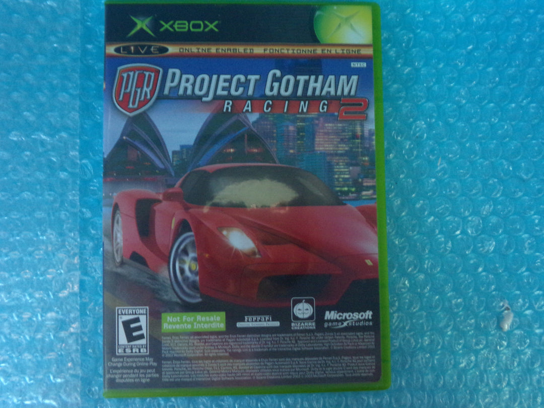 Project Gotham Racing 2 & Xbox Live Arcade Combo Pack Original Xbox Used