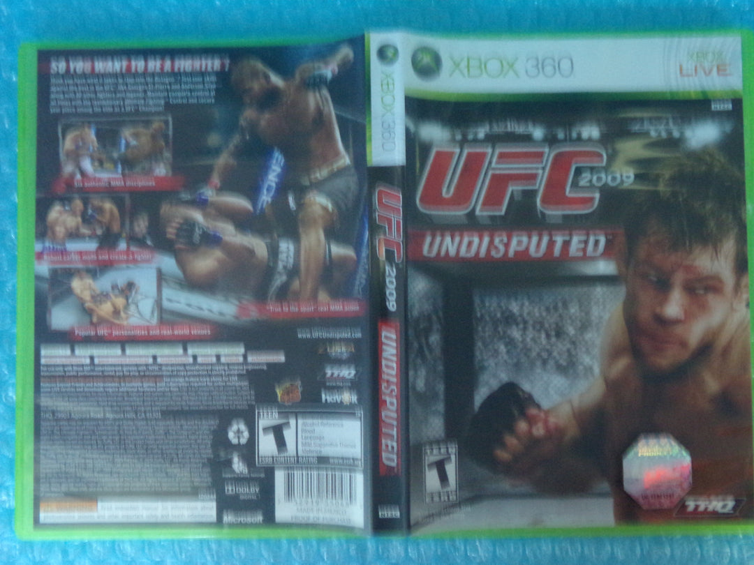 UFC 2009 Undisputed Xbox 360 Used