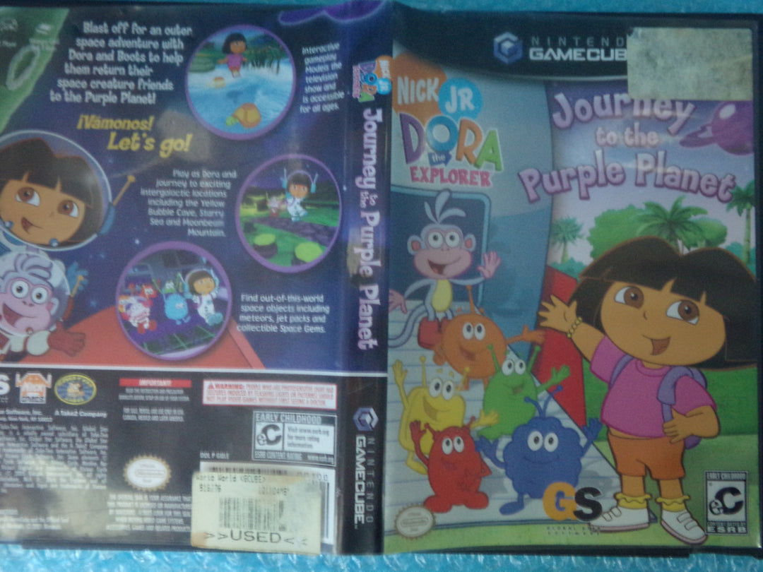 Dora the Explorer: Journey to the Purple Planet Gamecube Used