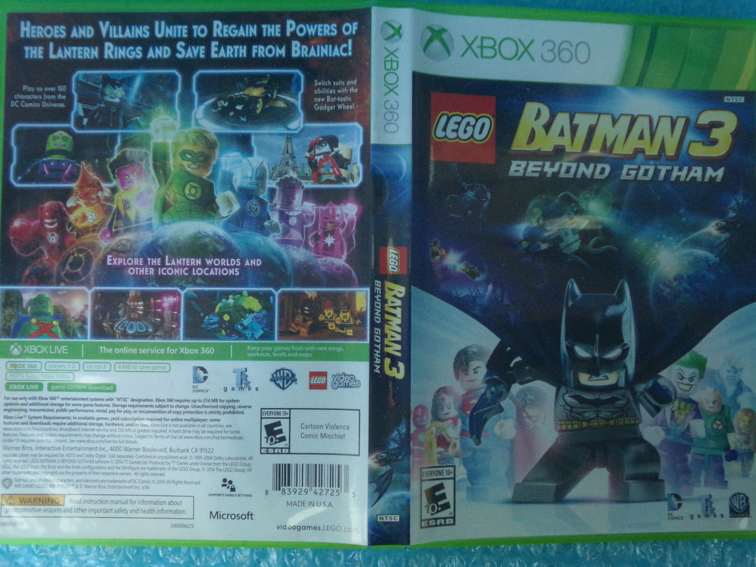 LEGO Batman 3: Beyond Gotham Xbox 360 Used