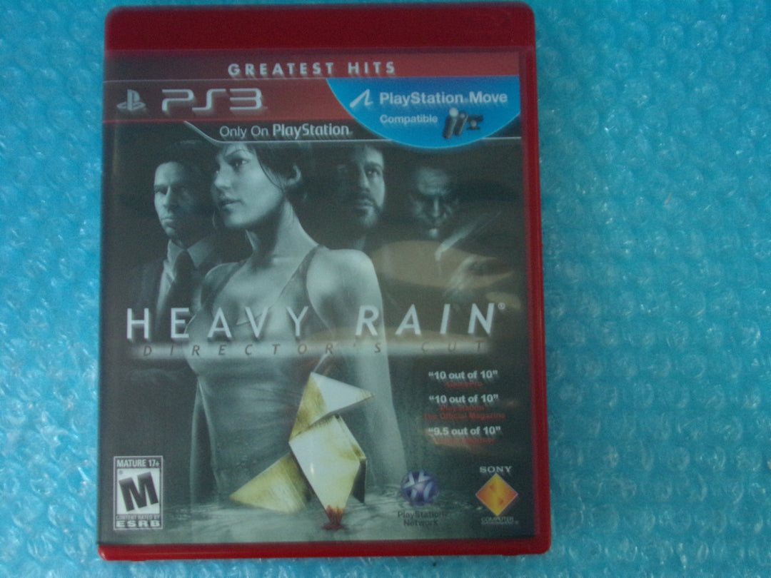 Heavy Rain Director's Cut Playstation 3 PS3 Used    UD102224