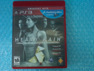 Heavy Rain Director's Cut Playstation 3 PS3 Used    UD102224