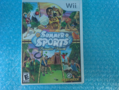 Summer Sports: Paradise Island Wii Used