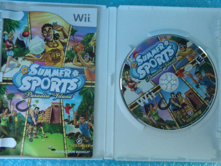 Summer Sports: Paradise Island Wii Used