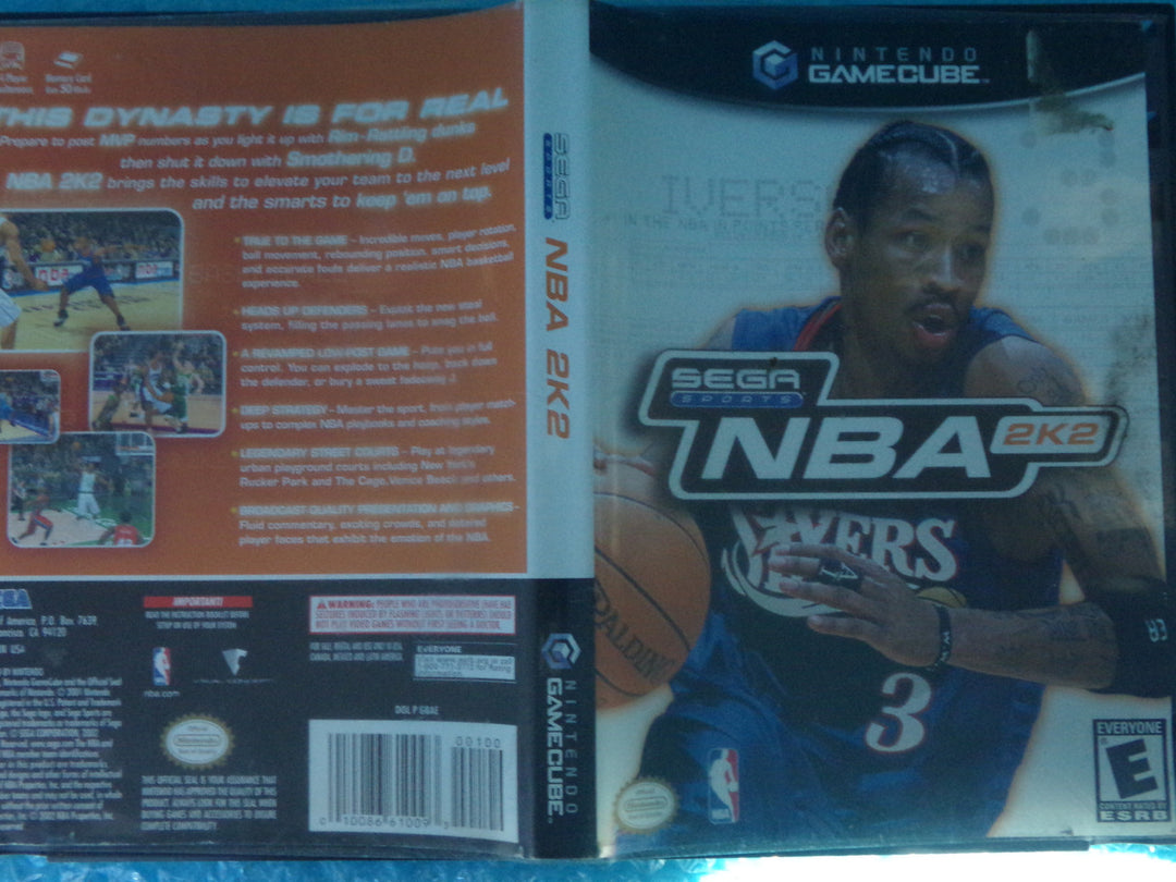 NBA 2K2 Gamecube Used