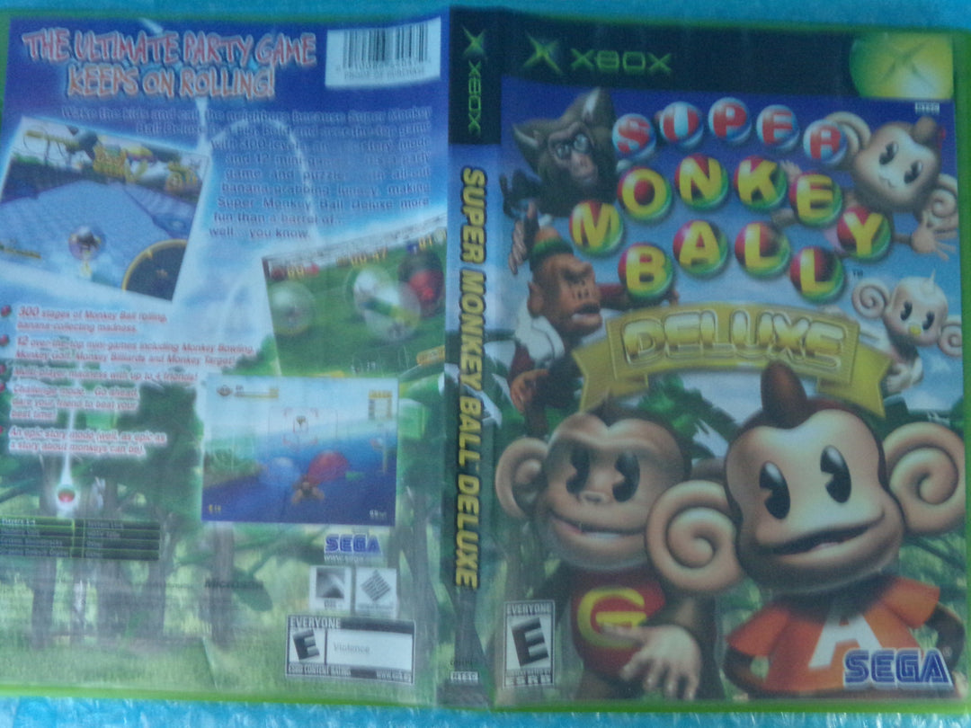 Super Monkey Ball Deluxe Original Xbox Used