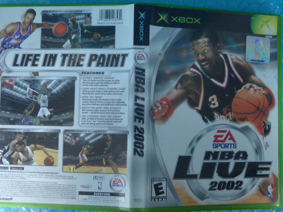 NBA Live 2002 Original Xbox Used