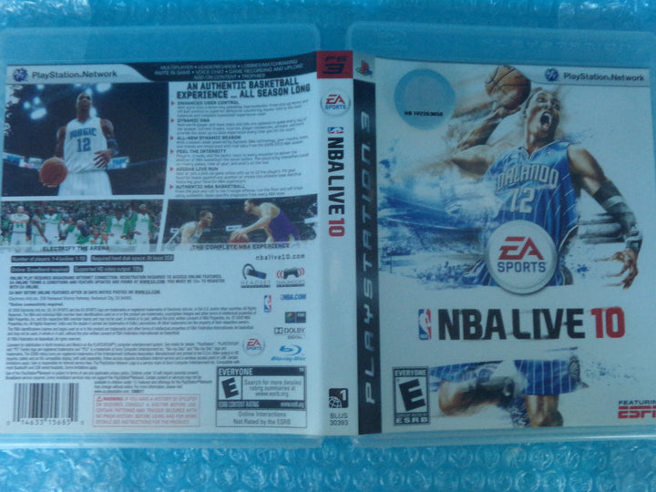 NBA Live 10 Playstation 3 PS3 Used