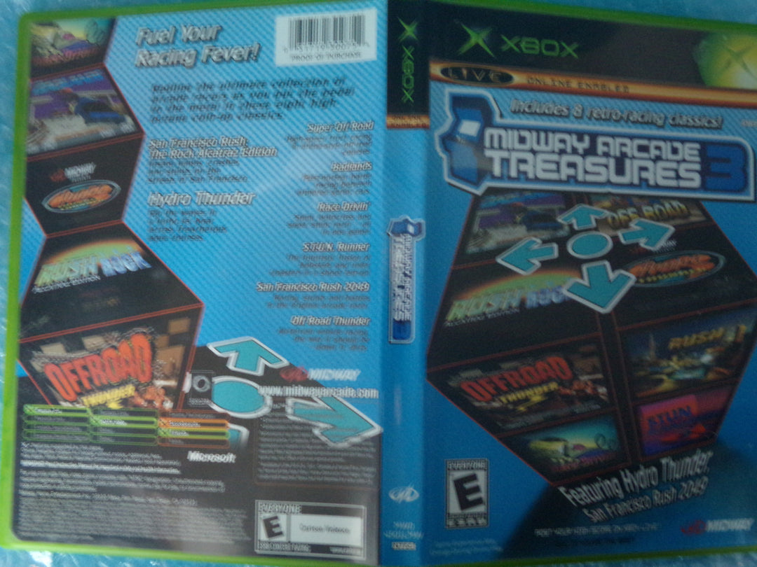 Midway Arcade Treasures 3 Original Xbox Used
