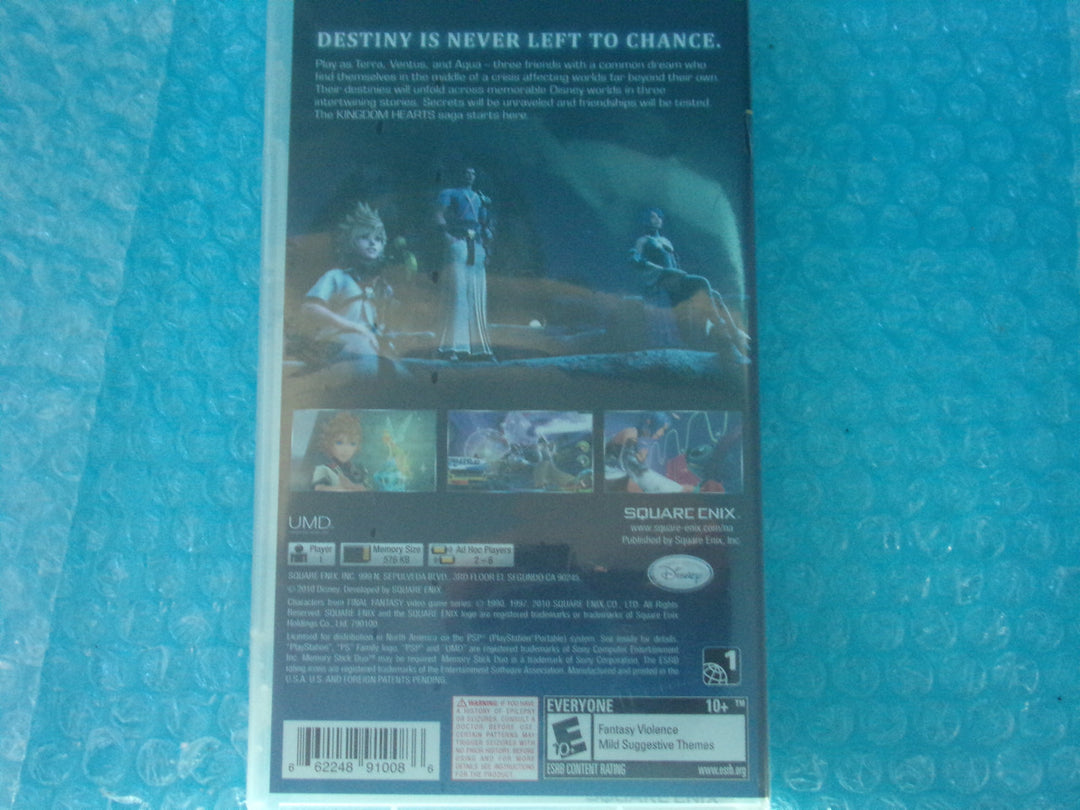 Kingdom Hearts: Birth By Sleep Playstation Portable PSP NEW