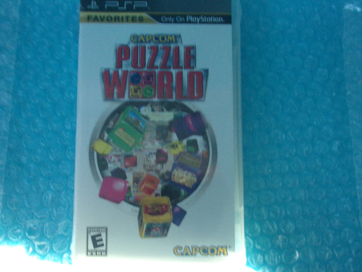 Capcom Puzzle World Playstation Portable PSP NEW
