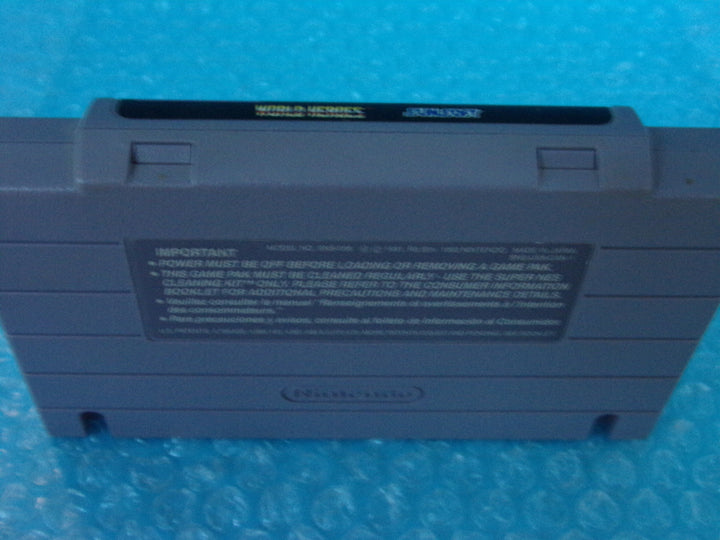 World Heroes Super Nintendo SNES Used