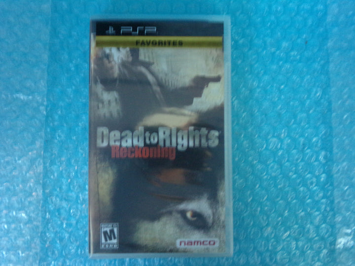 Dead to Rights Reckoning Playstation Portable PSP NEW
