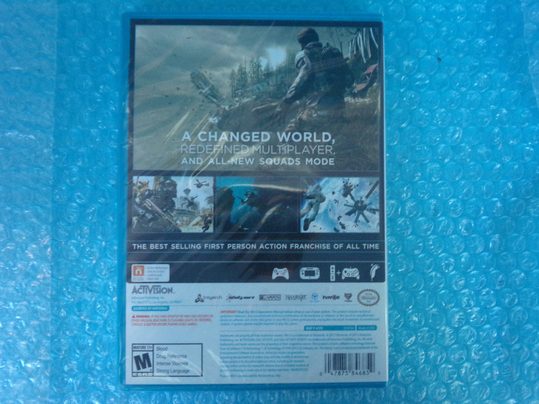 Call of Duty: Ghosts Wii U NEW