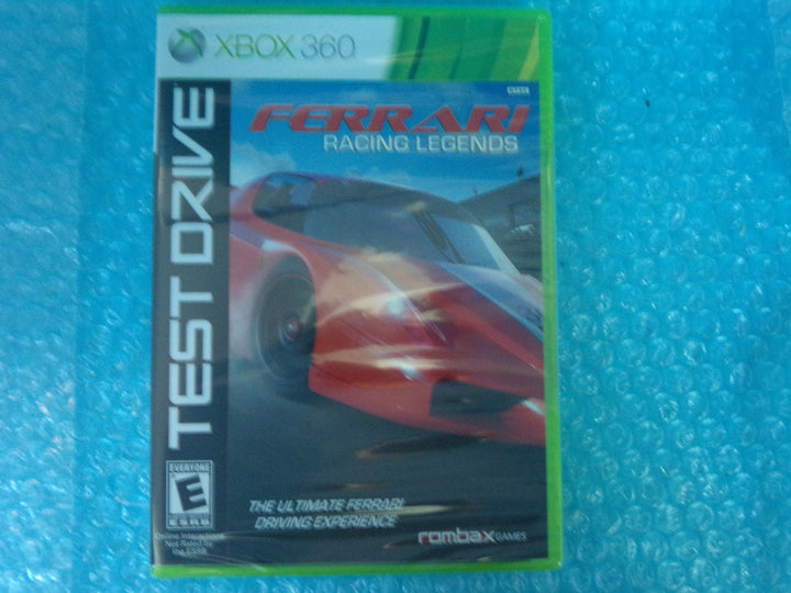 Test Drive Ferrari Racing Legends Xbox 360 NEW