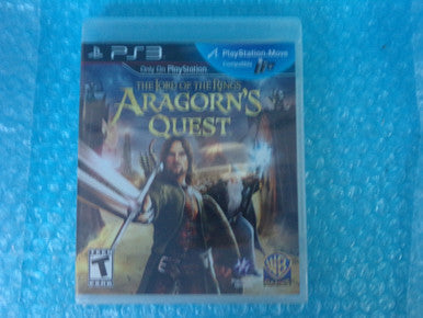 Lord of the Rings: Aragorn's Quest Playstation 3 PS3 NEW
