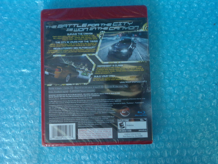 Need for Speed Carbon (Greatest Hits Label) Playstation 3 PS3 NEW