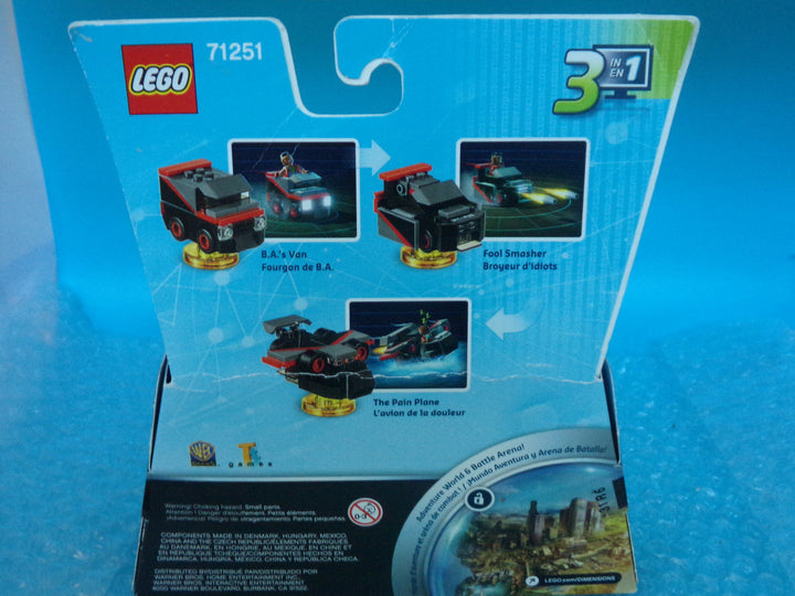 Lego Dimensions The A-Team Fun Pack NEW