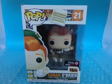 Conan Without Borders - #21 Conan O'Brien (Game Stop) Funko Pop
