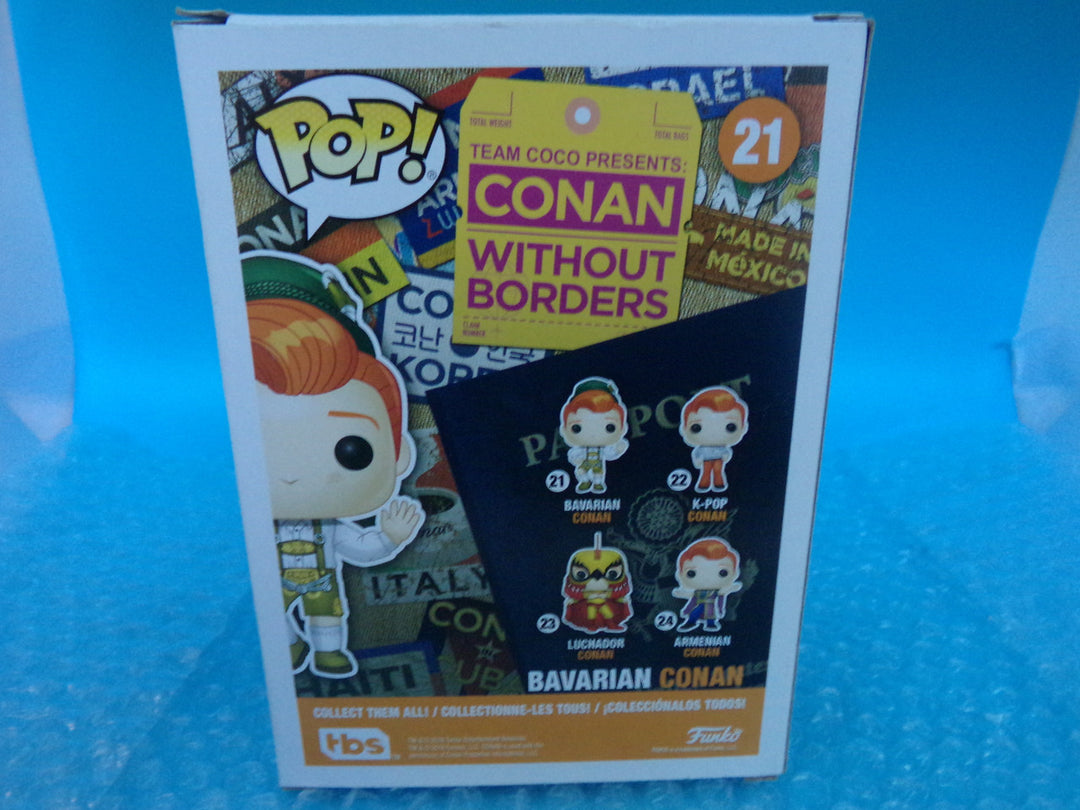 Conan Without Borders - #21 Conan O'Brien (Game Stop) Funko Pop