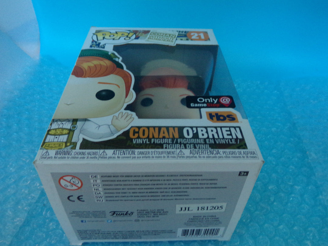 Conan Without Borders - #21 Conan O'Brien (Game Stop) Funko Pop