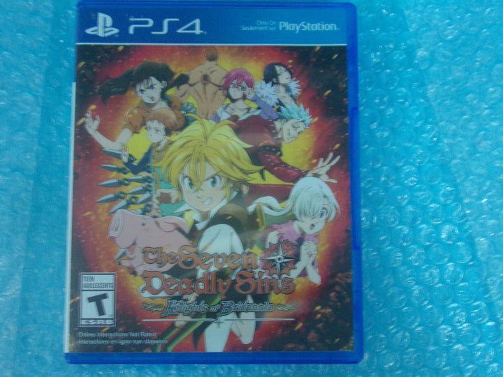 The Seven Deadly Sins: Knights of Britannia Playstation 4 PS4 Used